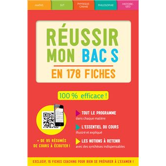 Boîte à fiches Bac - Éditions rue des écoles