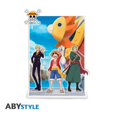Figurine Acryl One Piece Diorama Trio