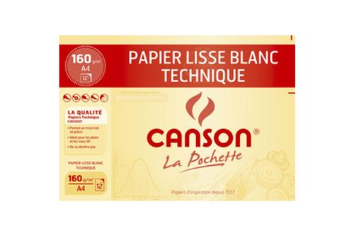 Canson Poch 12F Lavis 160G A4