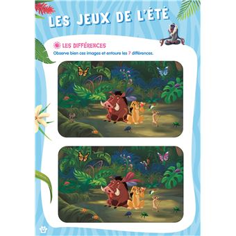 Disney animaux - De la Grande Section au CP - Cahier de vacances 2023