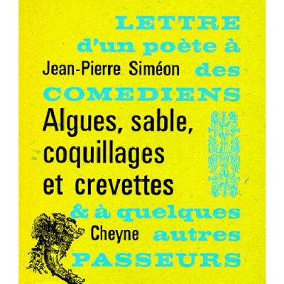 Algues sable coquillages et crevettes