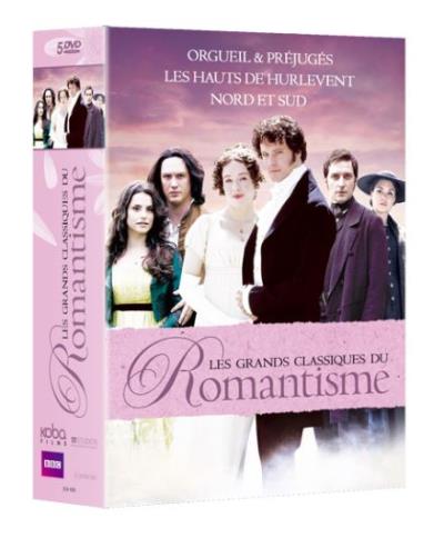 Coffret Les grands classiques du romantisme DVD