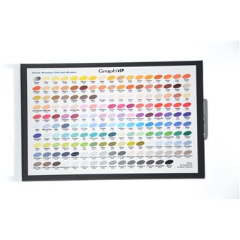 Set Graph'it de 12 Marqueurs à alcool double pointe Mix Grey Colors