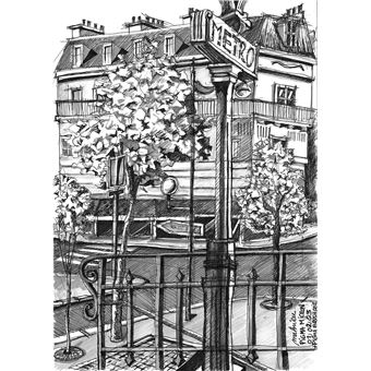 Set Graph'it de 12 Marqueurs à alcool double pointe Mix Grey Colors