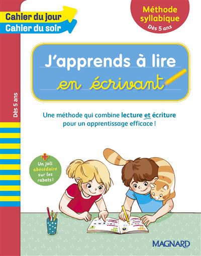 Cahier du Jour, Cahier du Soir J’apprends à lire en écrivant