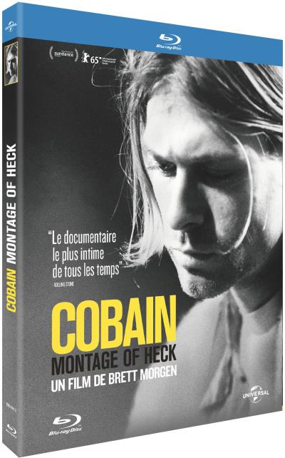 Cobain montage of Heck Edition Collector Blu-ray