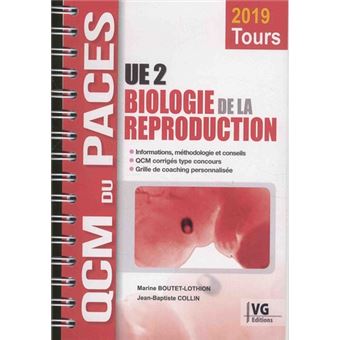 Qcm du paces biologie de la reproduction tours