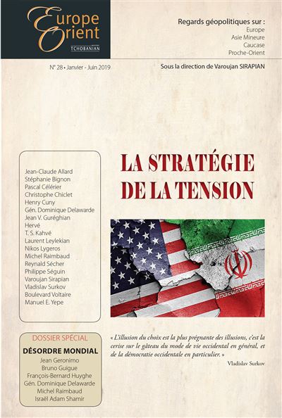La stratégie de la tension - Varoujan Sirapian - broché