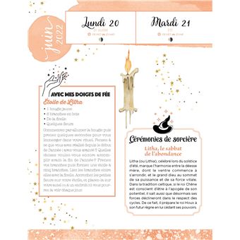 L'almanach des sorcières et enchanteresses 2022