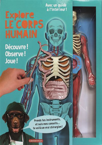 Explore Le Corps Humain Livre Avec Une Maquette Du Corps Humain Coffret Lucille M Kayes Achat Livre Fnac