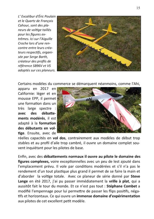 Voltige planeur RC ; apprendre et perfectinner le pilotage acrobatique des  planeurs radiocommandés - François Cahour - Books On Demand - Grand format  - Lamartine PARIS