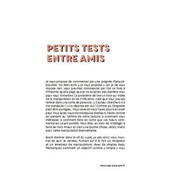 L'antiguide de la manipulation - Devenez un manipulateur bienveillant et déjouez les manipulateurs t