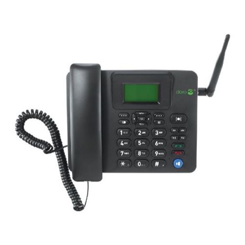 DORO 4100H - 4G téléphone mobile fixe / Mémoire interne 80 Mo - 128 x 64 pixels - noir