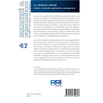 Le tourisme créatif