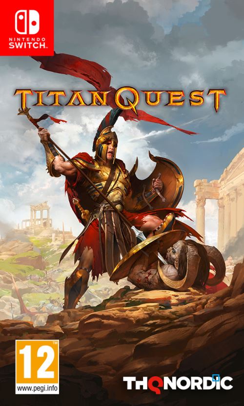 Pochette avant du jeu Titan Quest Nintendo Switch