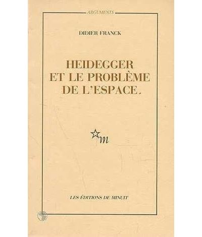 Heidegger et le problème de l'espace