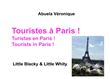 Touristes à Paris !