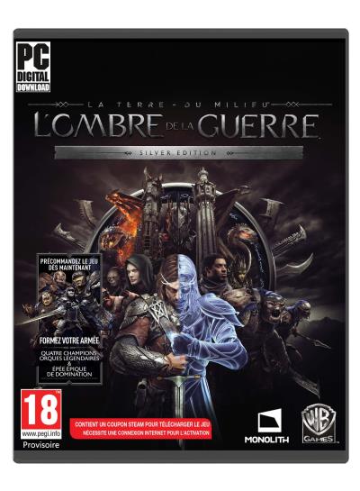 La Terre du Milieu L’Ombre de la Guerre PC Silver Edition