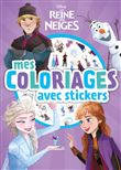 LA REINE DES NEIGES  - Mes coloriages avec stickers