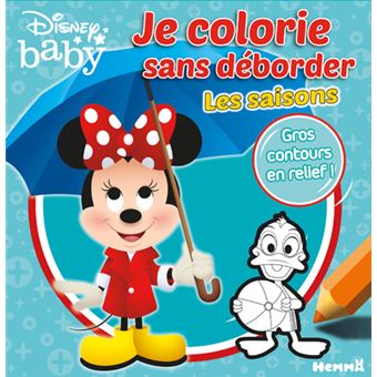 Disney Baby Je colorie sans déborder - Les saisons