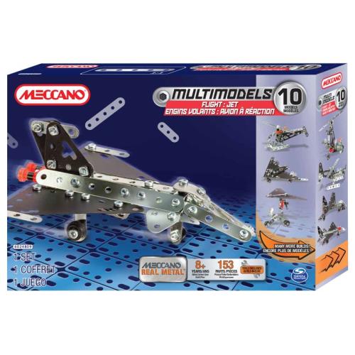 Avion a Reaction Meccano 10 Modeles Multimodels Meccano Achat prix fnac