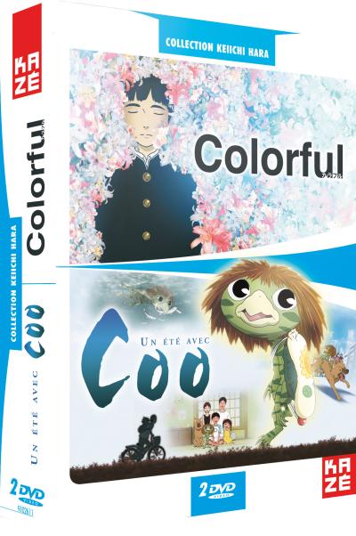 Keichi Hara : Anthologie - Colorful et Un été avec Coo - Edition 20 ans Kaze