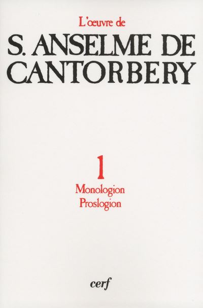 Monologion Prologion