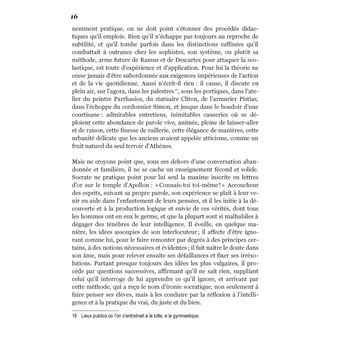 Les mémorables (mémoires de Socrate)