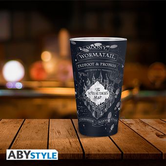 Verre Harry Potter Carte du Maraudeur
