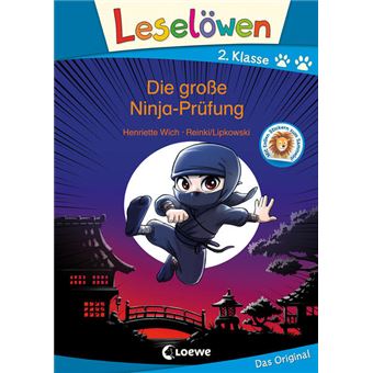 LESELÖWEN 2. KLASSE - DIE GROßE NINJA-PRÜFUNG