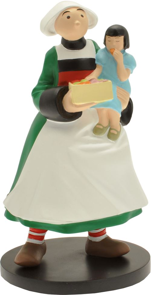 Figurine Plastoy Bécassine Et La Crêpe - 61021