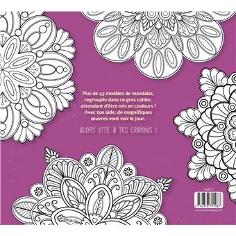 Mon gros cahier de mandalas à colorier