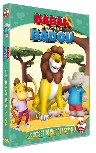 Les aventures de Badou : Le secret du roi de la savane DVD