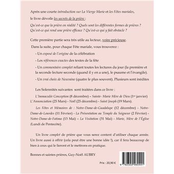 Priez pour nous sainte Mère de Dieu - Vol 1