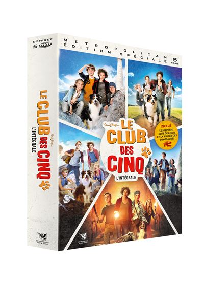 Coffret Le Club des Cinq DVD
