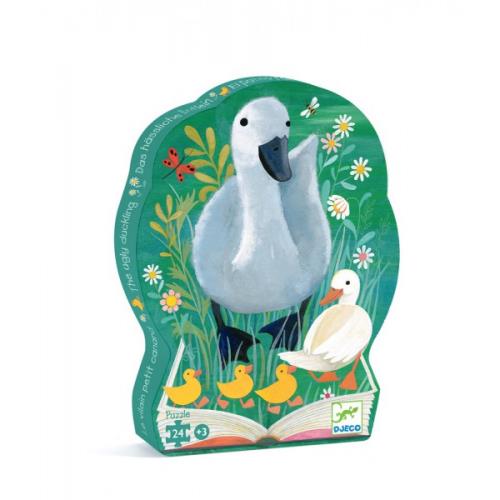 Puzzle 24 pièces Le vilain petit canard Djeco