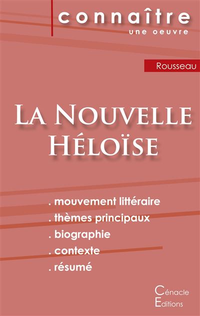 Fiche de lecture Julie ou la Nouvelle Héloïse de Jean-Jacques Rousseau