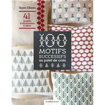 100 Motifs successifs au point de croix