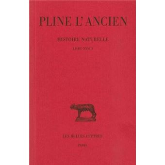 Histoire naturelle. Livre XXVIII