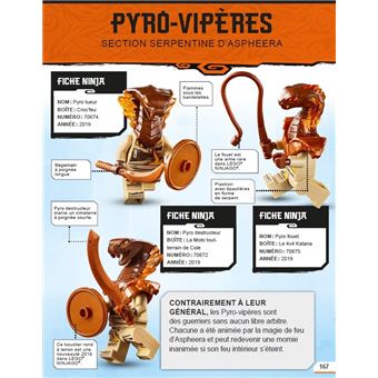 Lego Ninjago : l'Encyclopédie des personnages mise à jour et augmentée