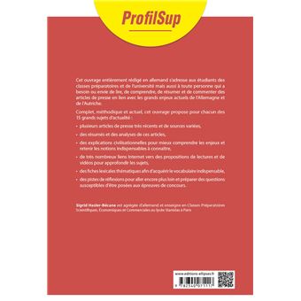 Lire et comprendre la presse allemande