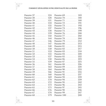 Comment développer votre spiritualité par la prière - Les clés magiques des 150 psaumes de David