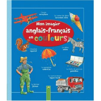 Couverture : Mon imagier Anglais-français en couleur