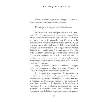 Ce que devient le médicament dans le corps humain