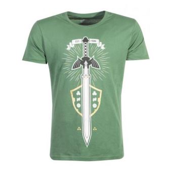 Tee-Shirt Zelda Link Maître de L'Épée Homme Taille M