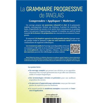La grammaire progressive de l'anglais