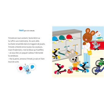 Timoté fait de la trottinette (Écoute aussi l histoire)