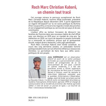 Roch Marc Christian Kaboré, un chemin tout tracé