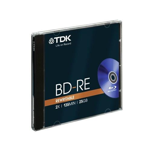 Disques Blu-ray TDK BD-RE 25Go – Lot De 5, Vitesse 2x, Couche Extra Dure Anti-rayures, Réinscriptibles à L’infini - 4
