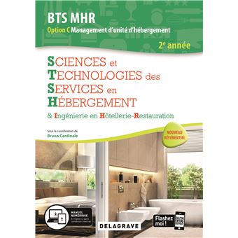 Sciences et Technologies des Services en hébergement 2e année BTS MHR (2020) - Pochette élève